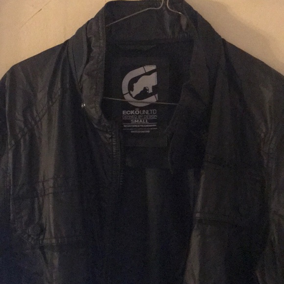 ecko leather jacket